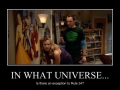 In what universe?