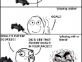 Playing FIFA