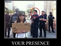 Your presence