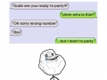 Ready to party
