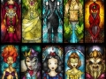 Disney stained glass