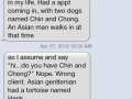 Racist or what?!