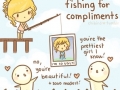 Fishing for compliments