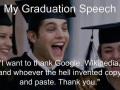 My graduation speech