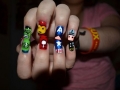 Avengers nails
