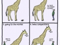 Things giraffes hate