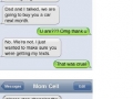 Parents texting