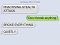 My favourite text from dog