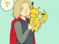 Thor meets Pikachu