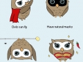 Owls can be superheroes