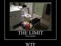 He needs a fridge in there!