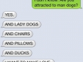 Text from Dog