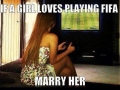 If a girl loves