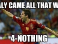 U mad Italy fans?
