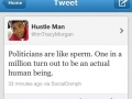 Politicians are like sp*rm
