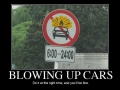 Blowing Up Cars