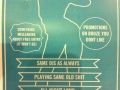 Flyers for nightclubs