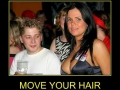 Move your hair