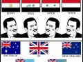 Flags around the world