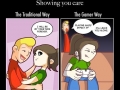Showing you care