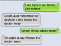 Great advice mom!