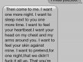 Getting back with the ex