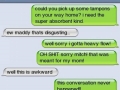 Tampon fail