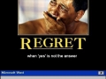 Regrets
