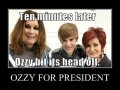 He'd make an epic president!