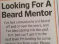 Looking for a beard mentor