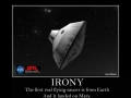 The UFO Irony