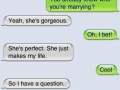 Proposing via text