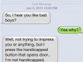 What a bad boy he is!