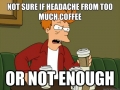 The problem with coffee