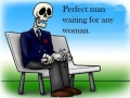 Waiting for any woman