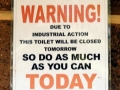 Industrial Toilet Action