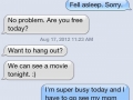 Clingy b*tch!