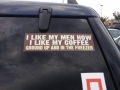 I like my men..