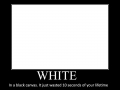 White In A Black Canvas