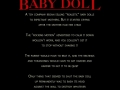 Creepy baby doll story