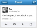 Ted has spoken
