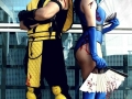 Scorpion & Kitana