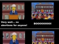 The Simpsons on abortion