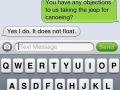 My father's a witty man