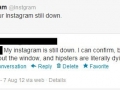 Instagram down