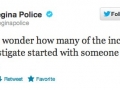 Humorous Police Tweet