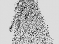 Dark Knight made with bats