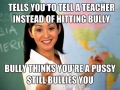 Bullies: Teacher Logic