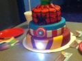 Homemade Avengers Cake