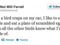 Whenever a bird cr*ps..